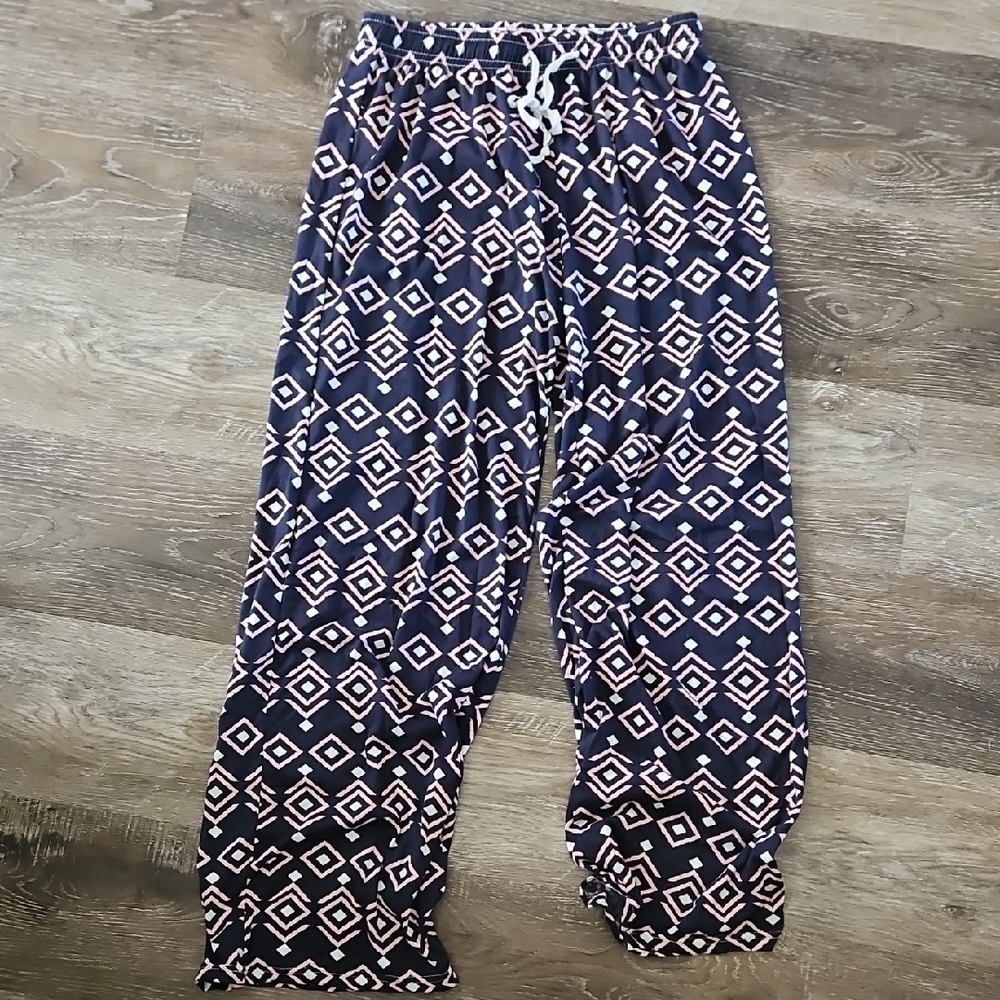 Geometric Print Women's Pajama Pants